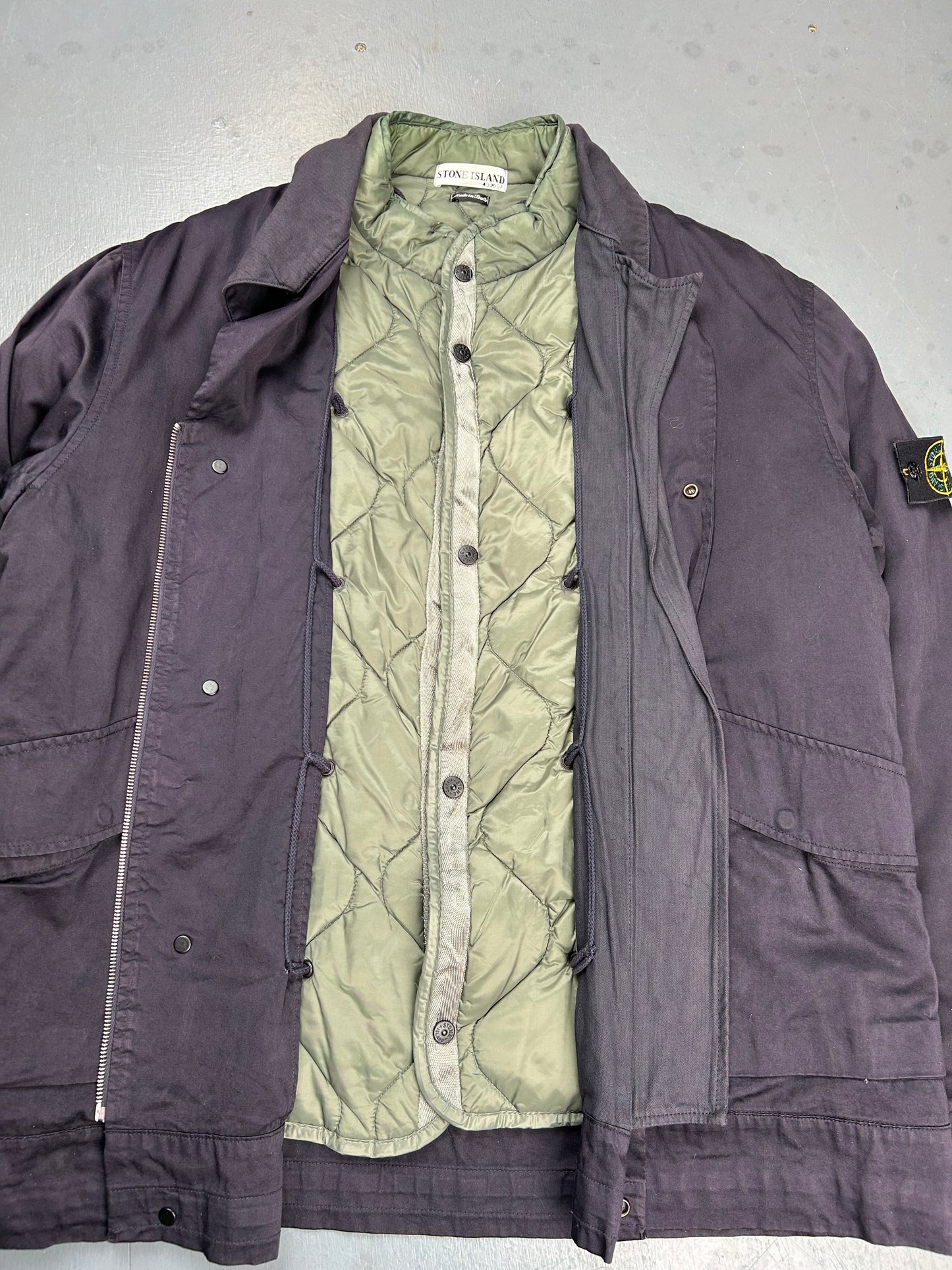 Vintage Stone Island Raso Gommato Jacket