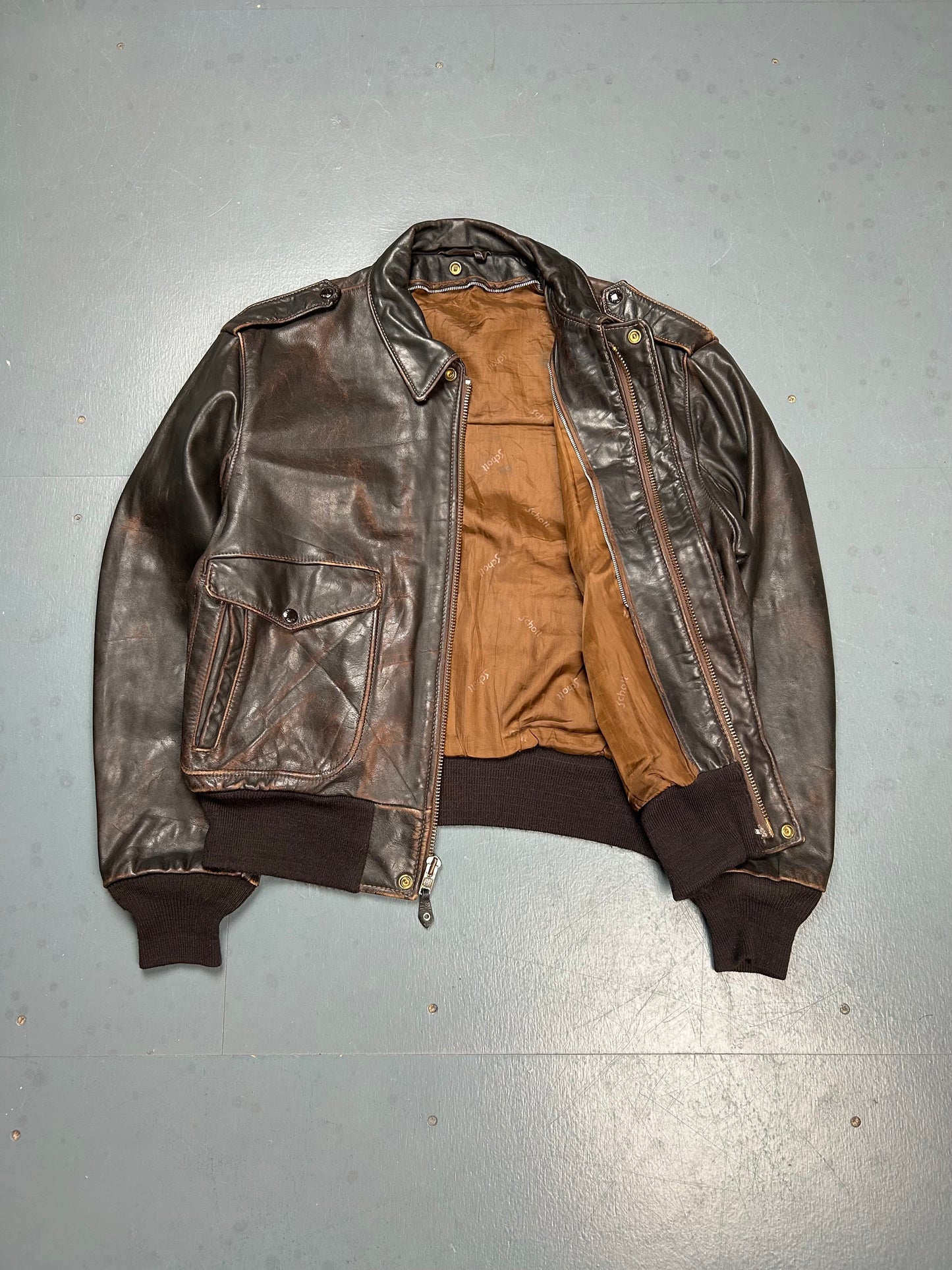 Vintage Schott Leather Jacket