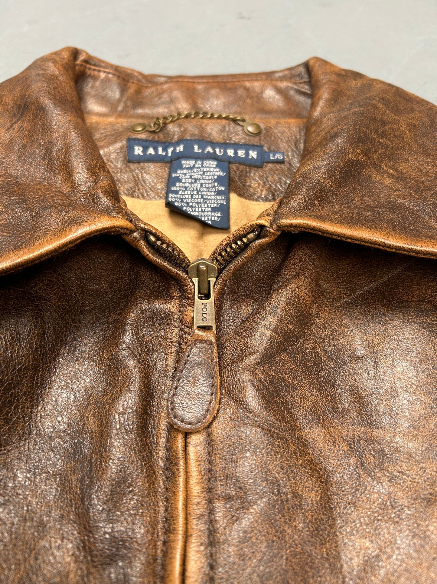 Women’s Ralph Lauren Leather Jacket