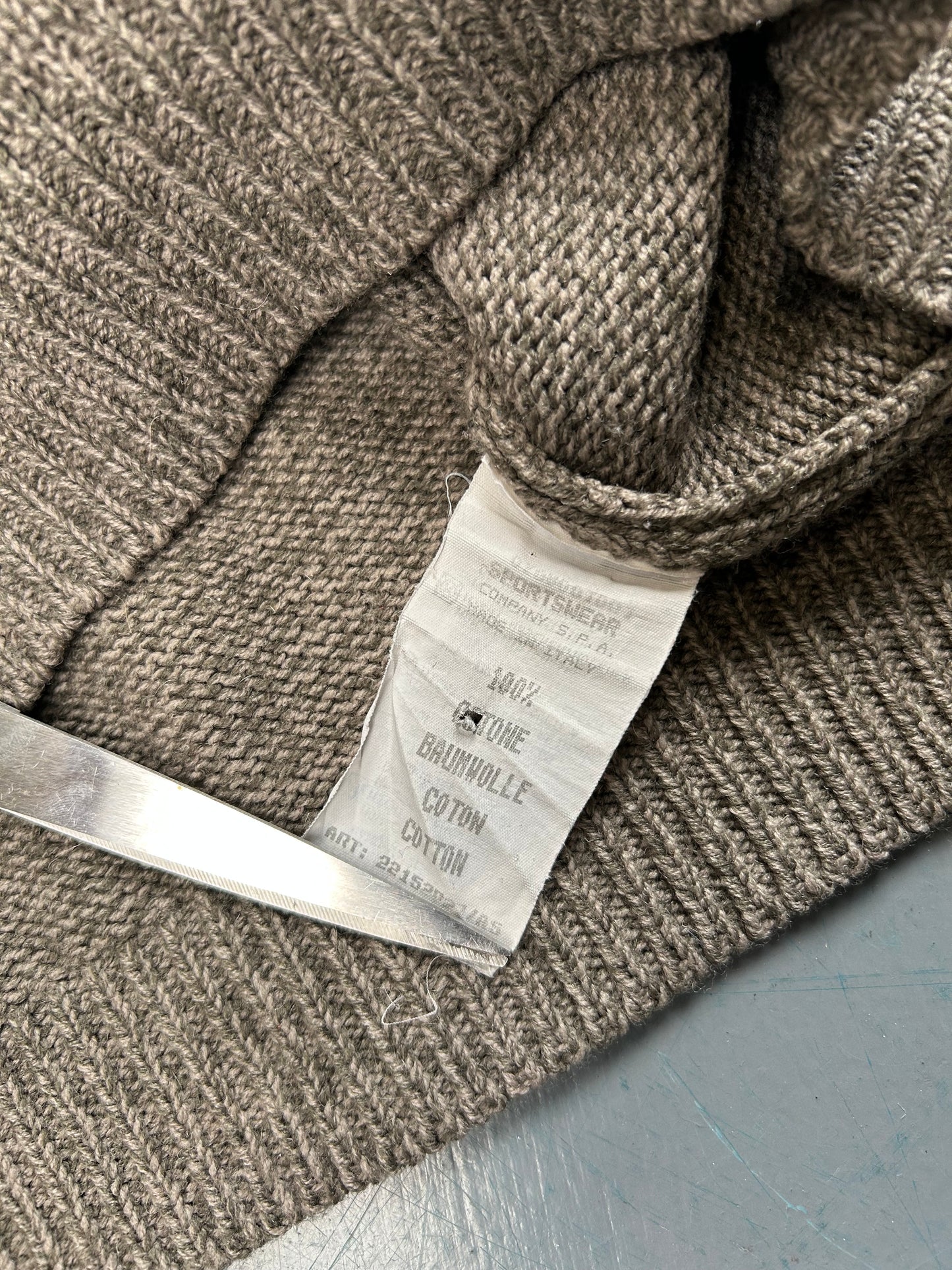 1995 Stone Island Turtle Neck Knit Jumper