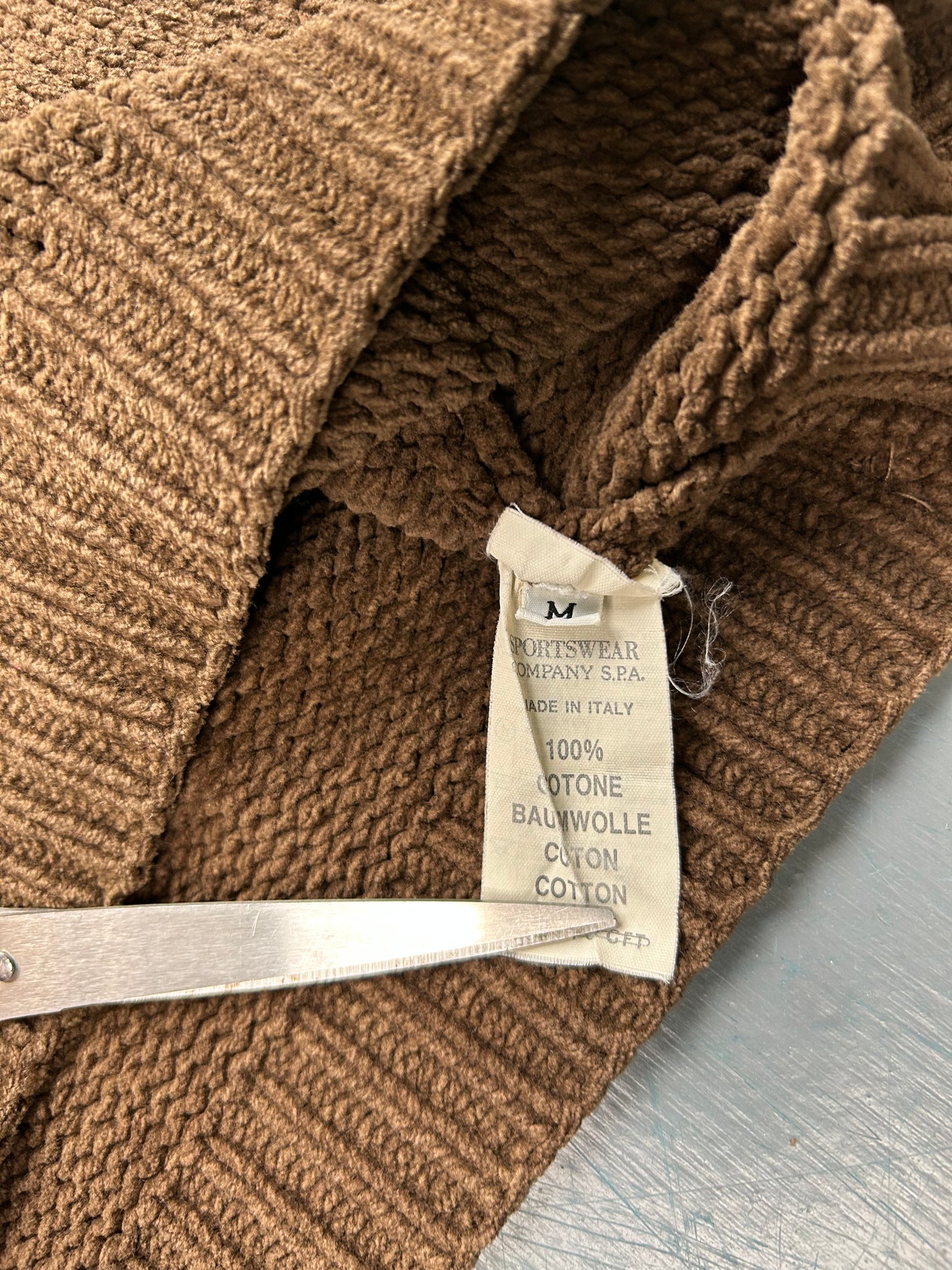 1990s Stone Island Green Edge Badge Jumper