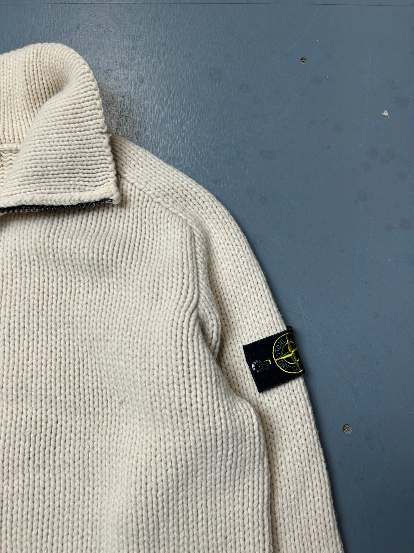 Stone Island Vintage Knit Zip Up