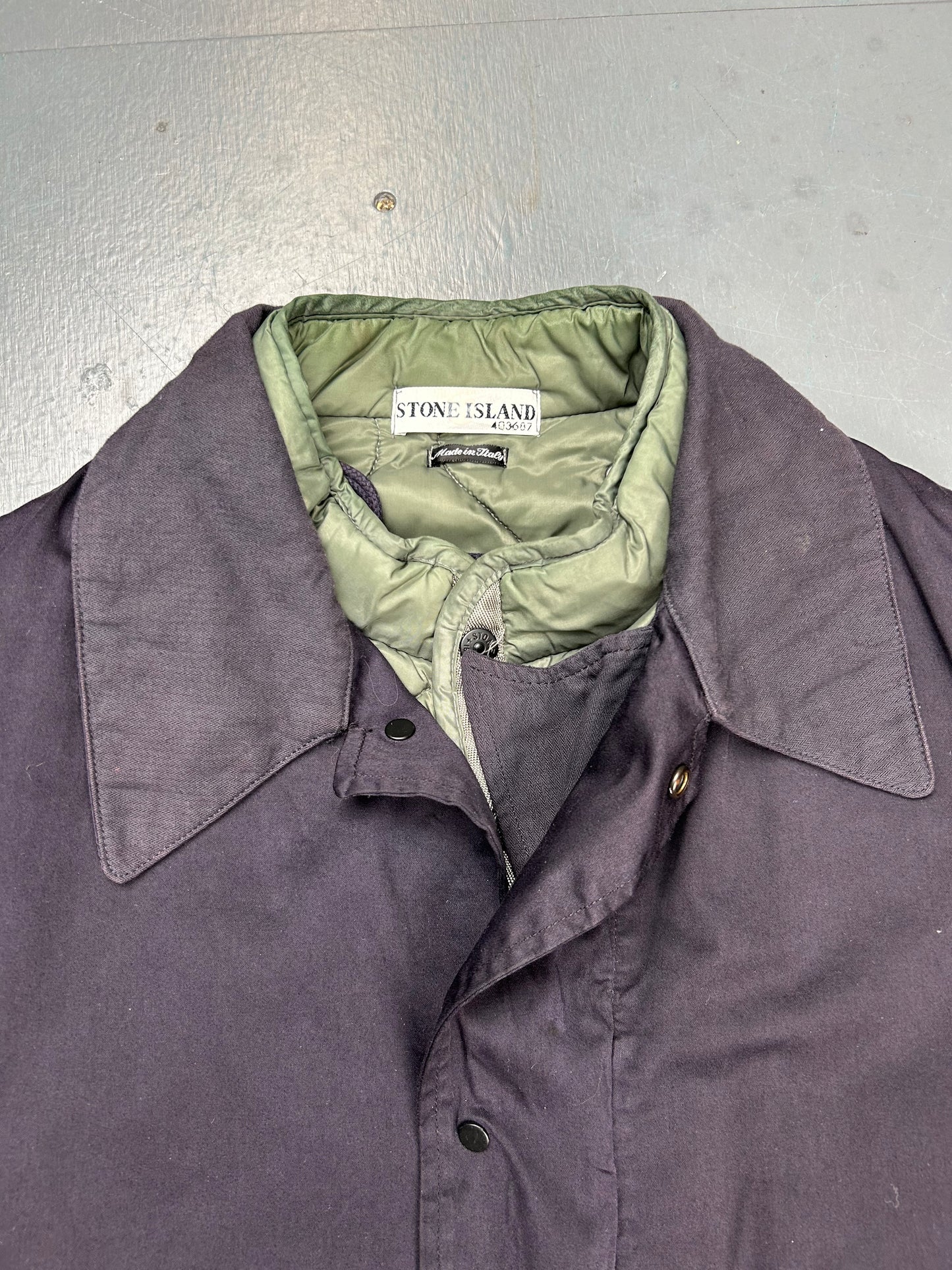Vintage Stone Island Raso Gommato Jacket