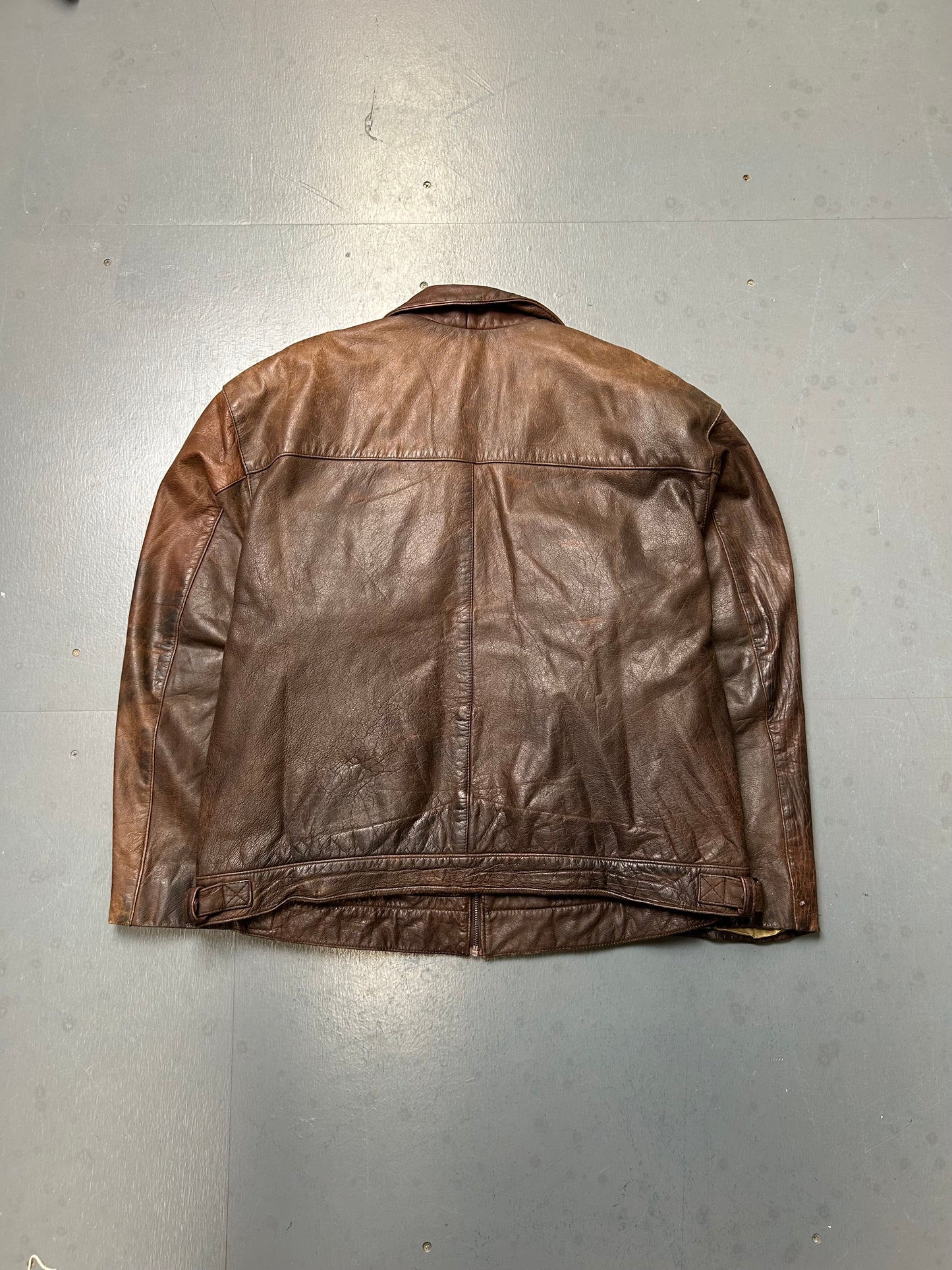 Vintage Heavy Leather Jacket