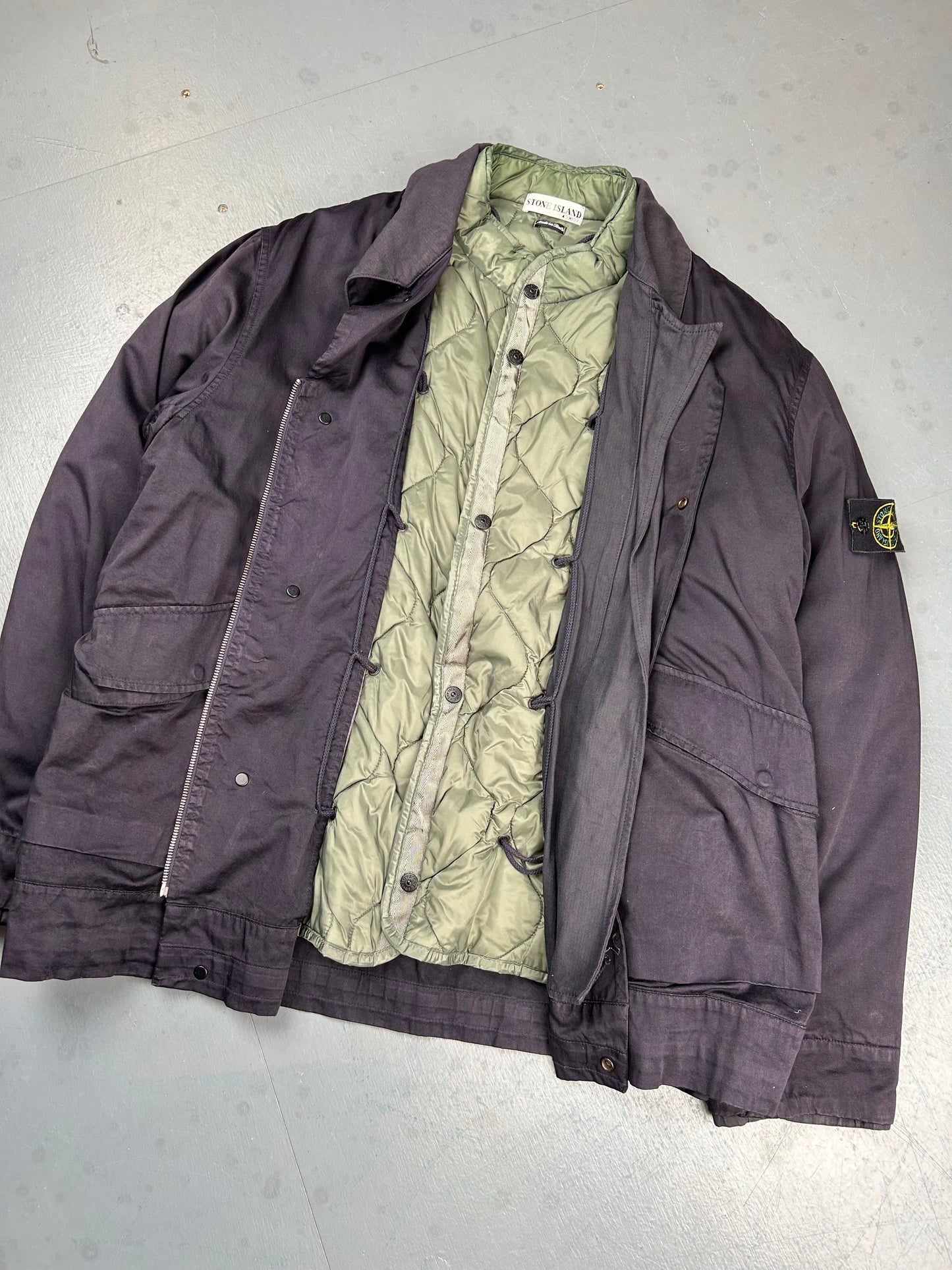 Vintage Stone Island Raso Gommato Jacket