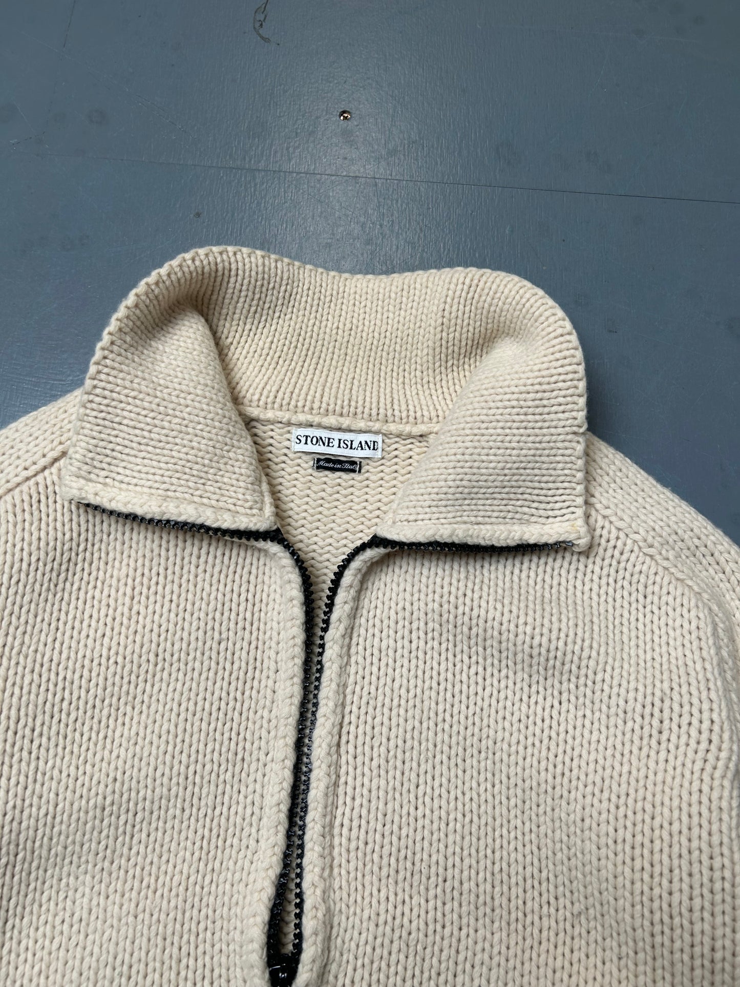 Stone Island Vintage Knit Zip Up