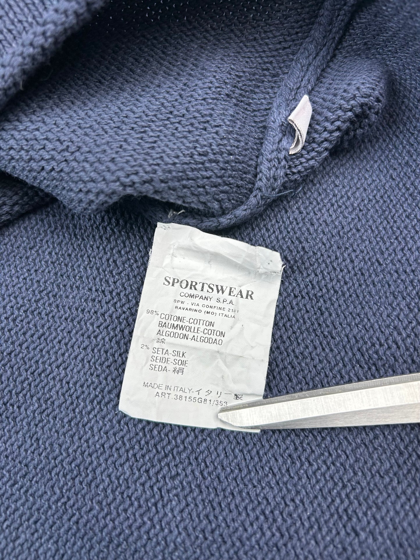 Vintage Stone Island Quarter Zip Jumper