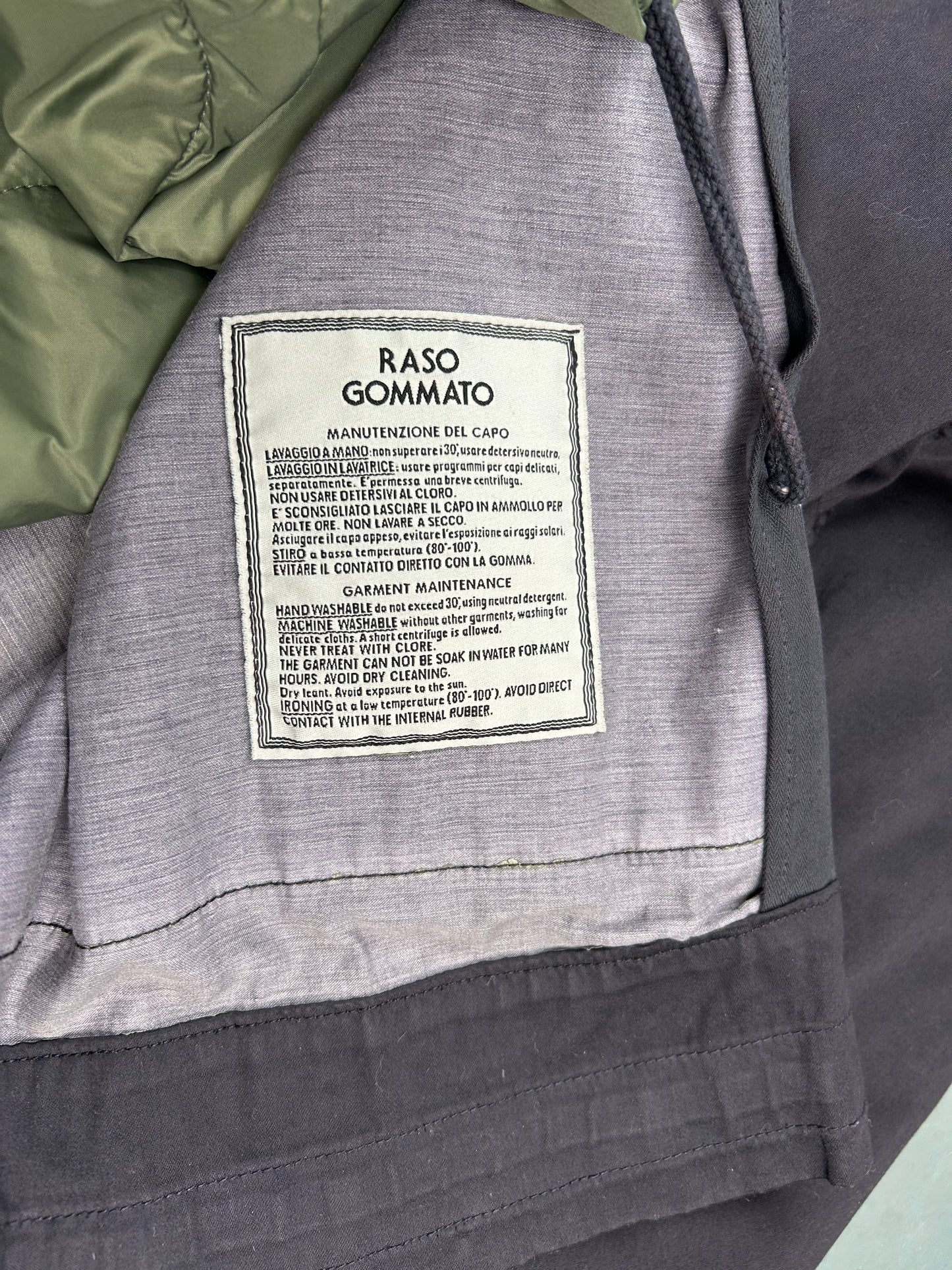 Vintage Stone Island Raso Gommato Jacket