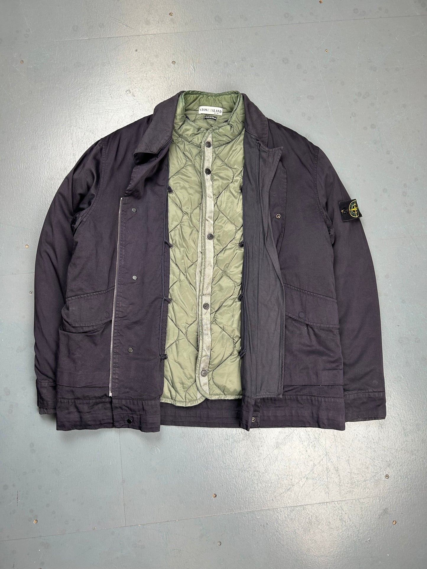 Vintage Stone Island Raso Gommato Jacket