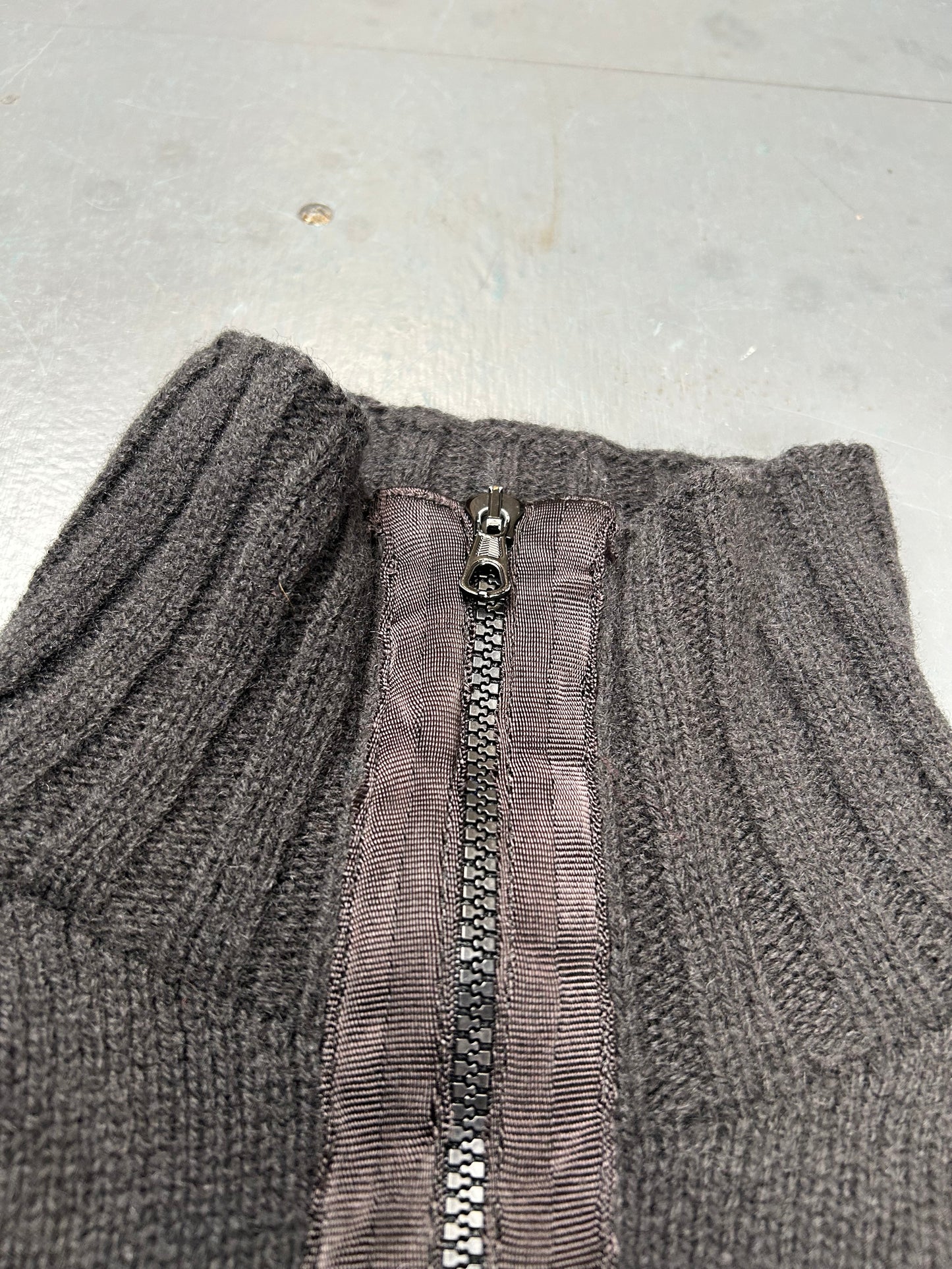 2002 Stone Island Knit Quarter Zip Jumper