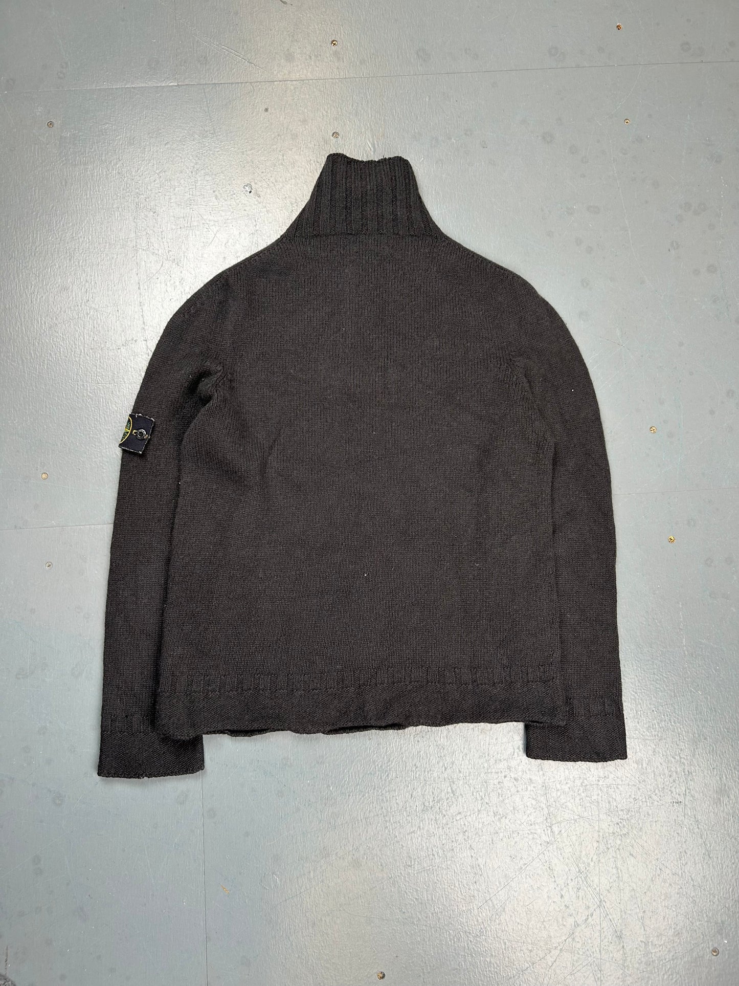 2002 Stone Island Knit Quarter Zip Jumper