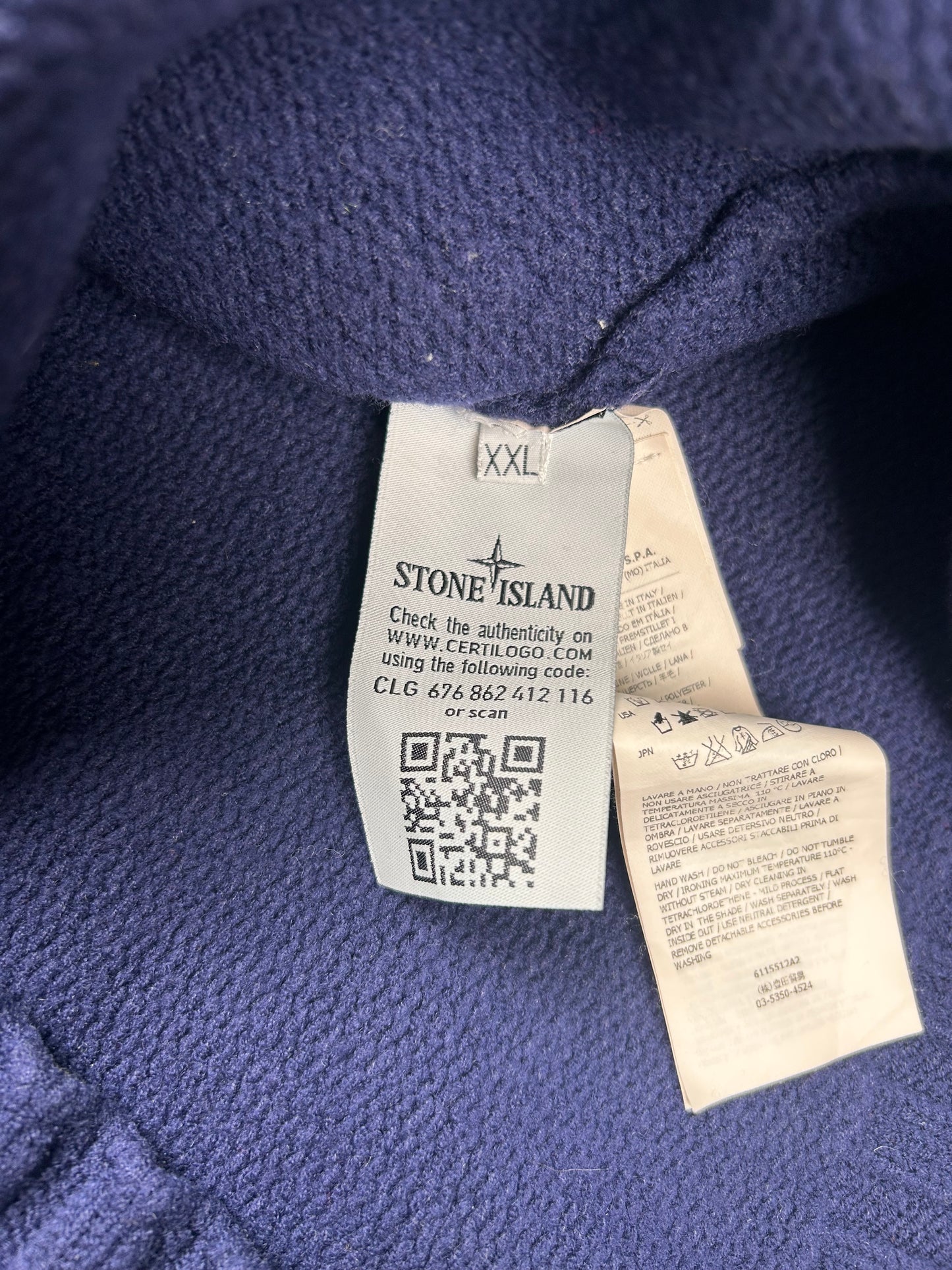 Stone Island Fisherman Wool Knit Jumper