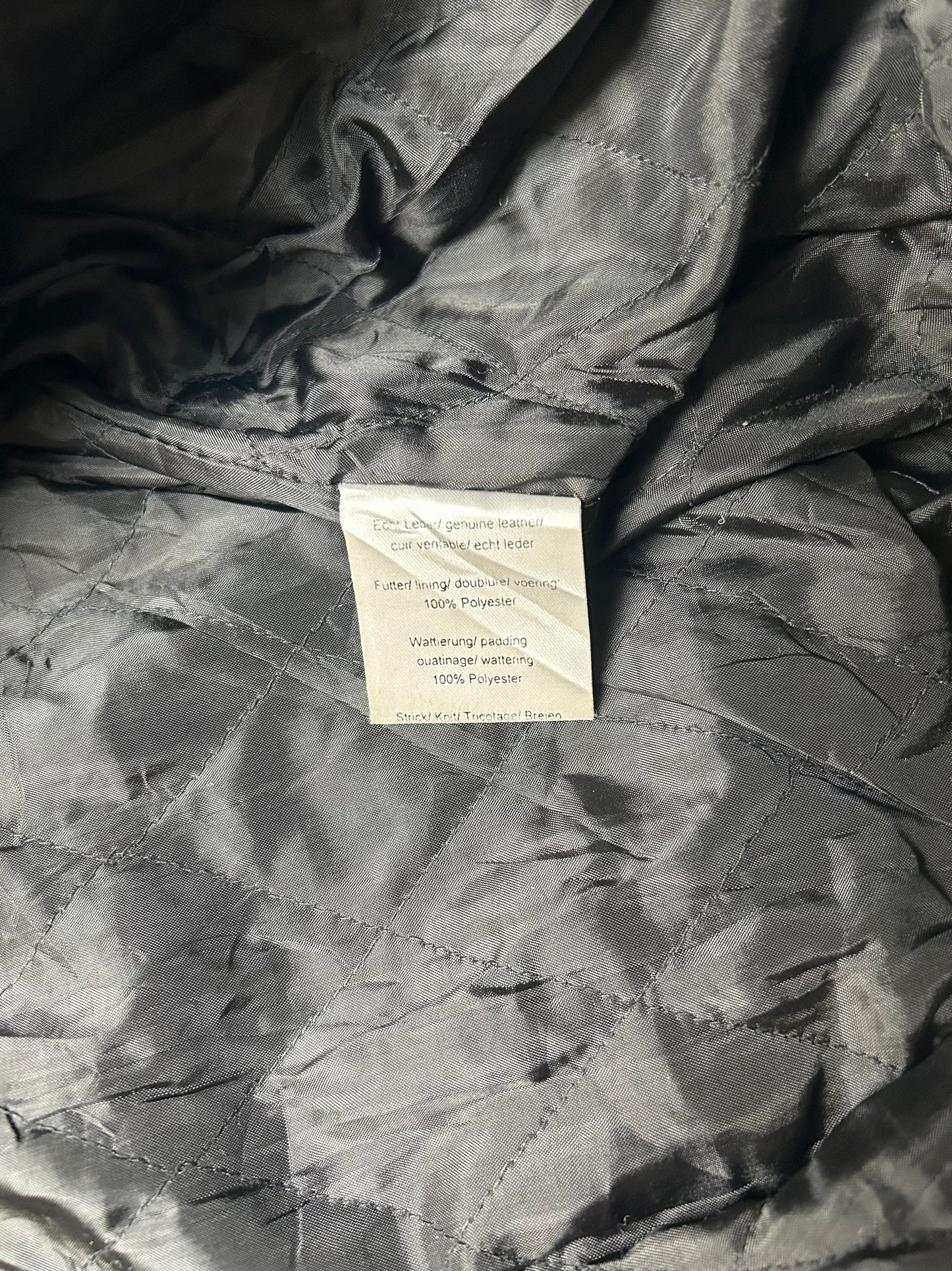 Vintage Alpha Industries Leather Jacket