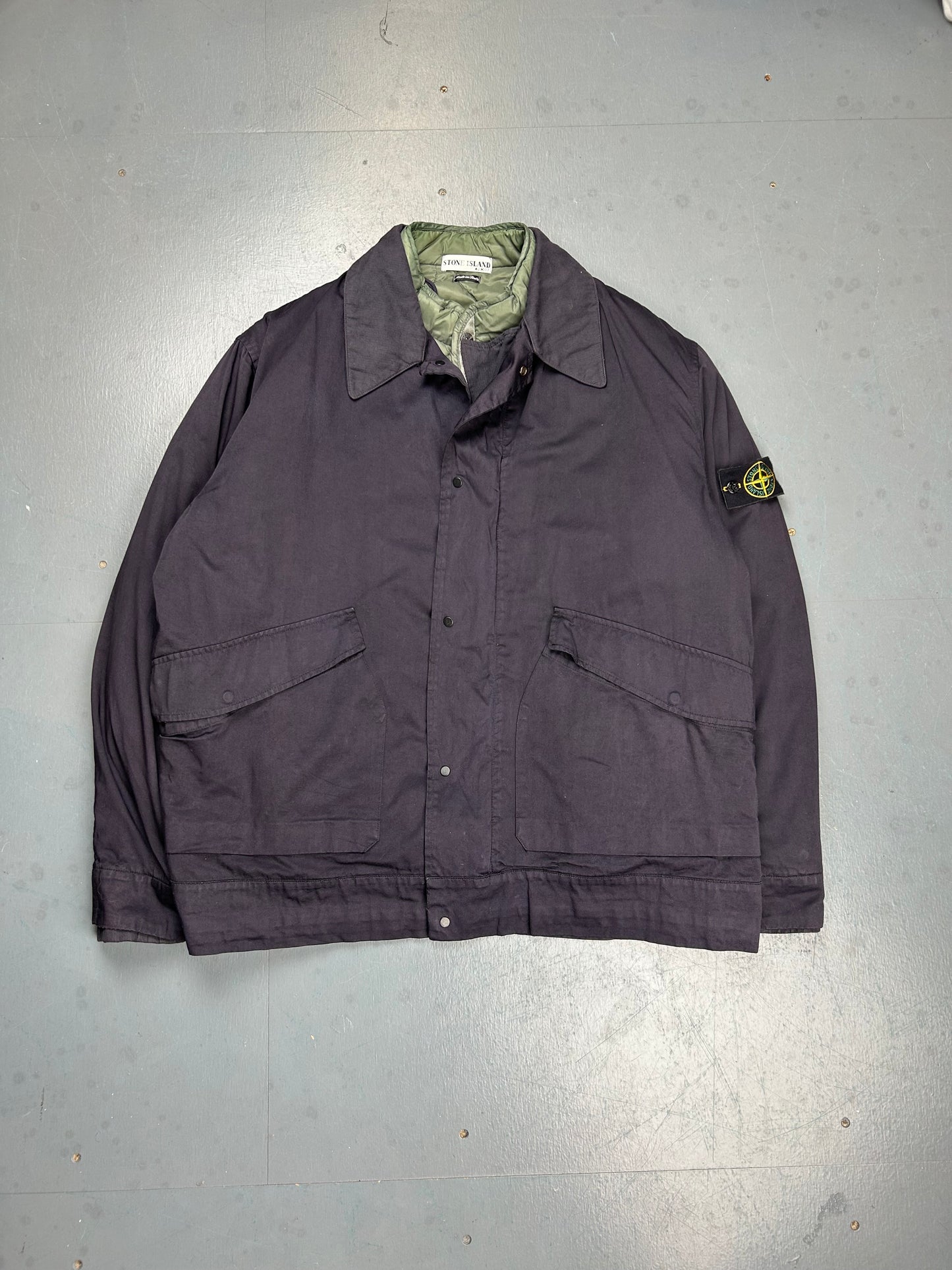 Vintage Stone Island Raso Gommato Jacket