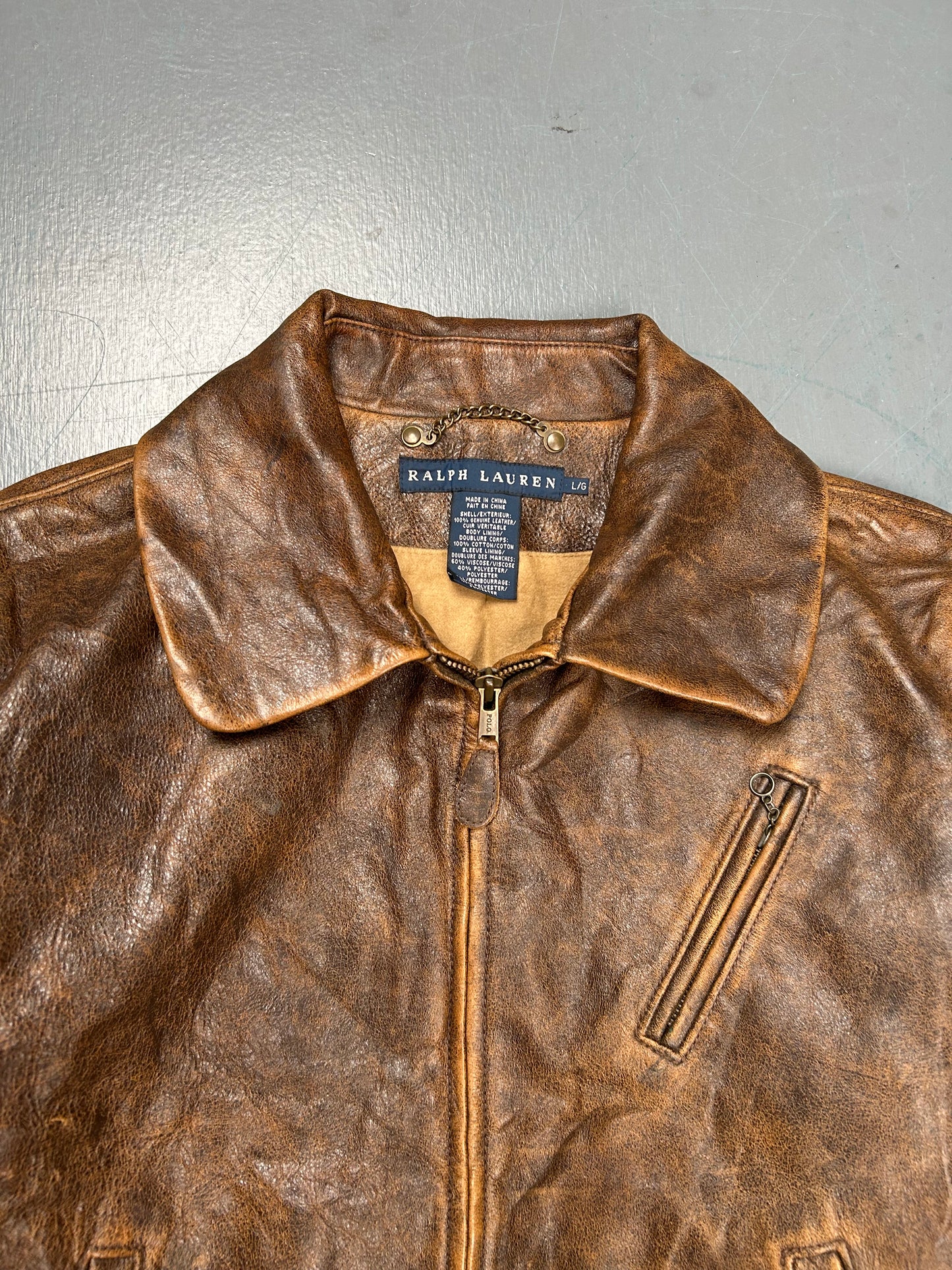 Women’s Ralph Lauren Leather Jacket