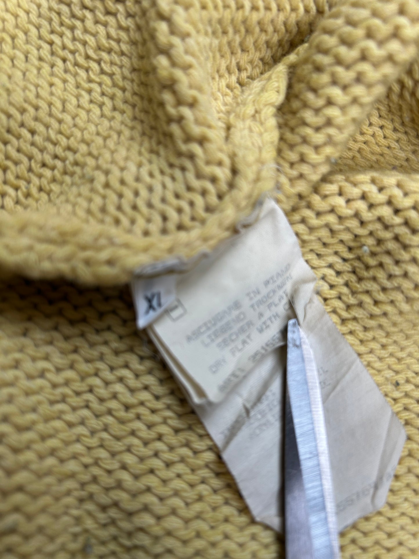 1996 Stone Island Knit Quarter Button Jumper