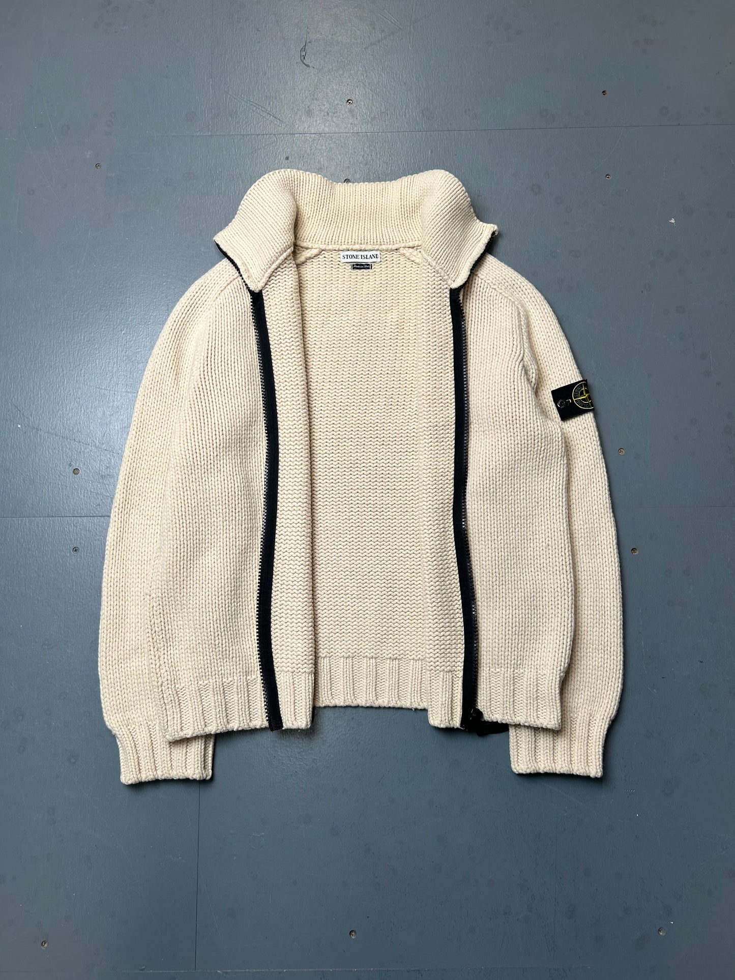 Stone Island Vintage Knit Zip Up
