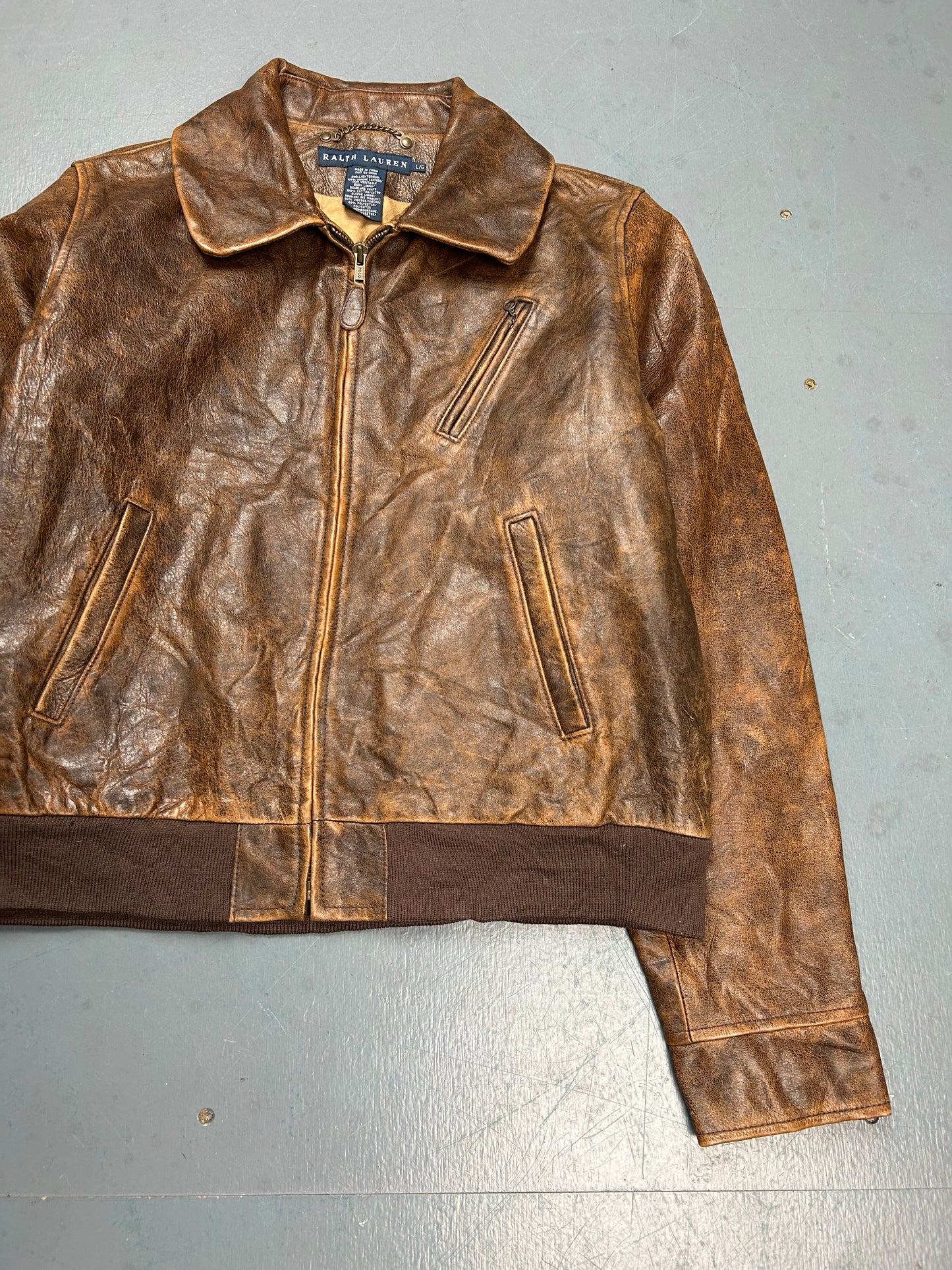 Women’s Ralph Lauren Leather Jacket