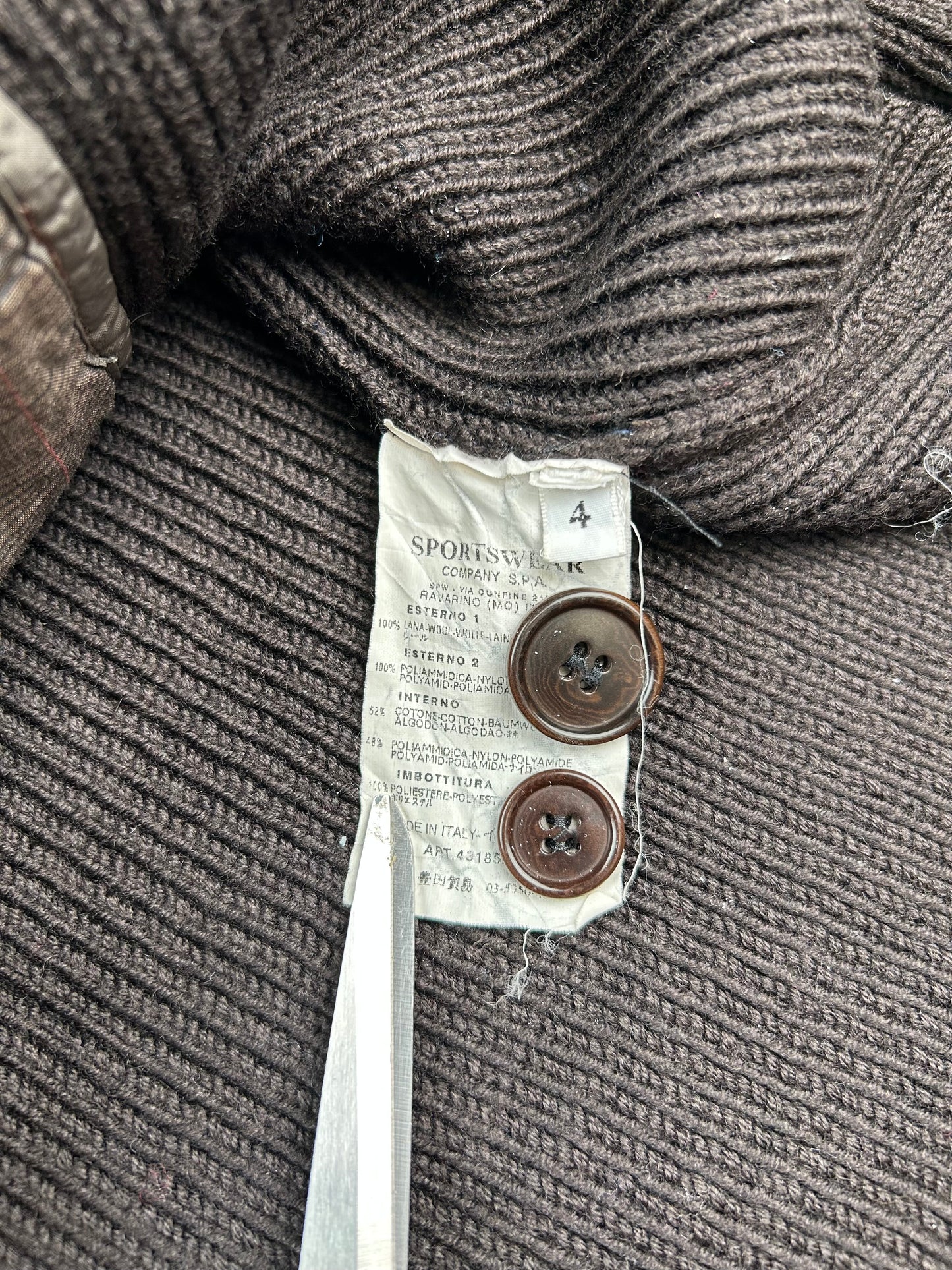 2005 CP Company Knit Jumper with Integrated Hood