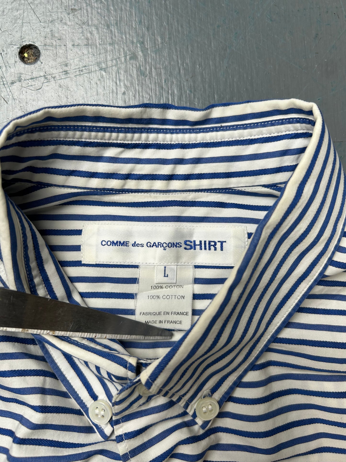 CDG Striped Shirt