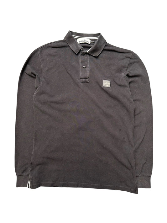 Stone Island Long Sleeve Polo Top