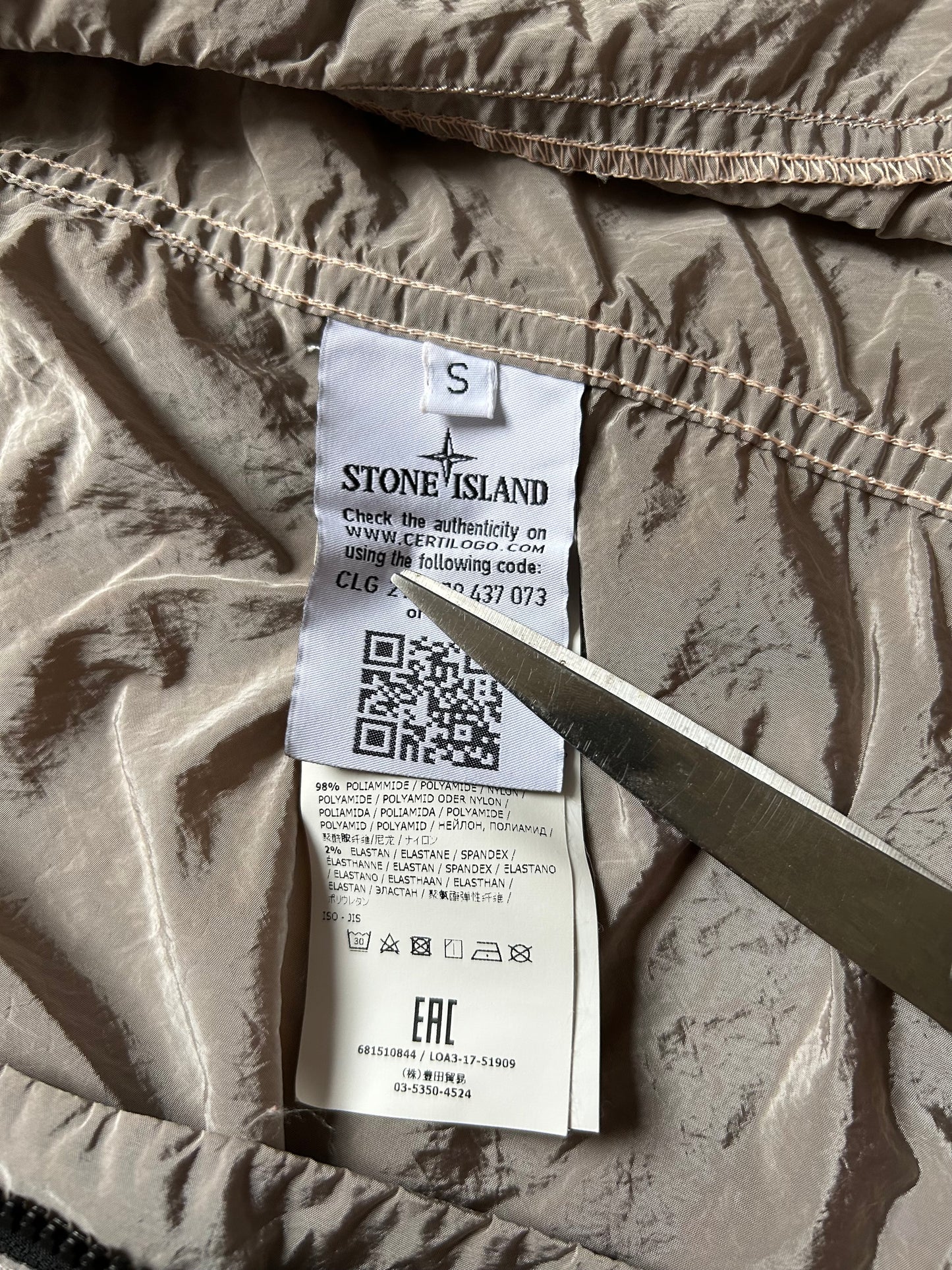 Stone Island Nylon Shimmer Jacket