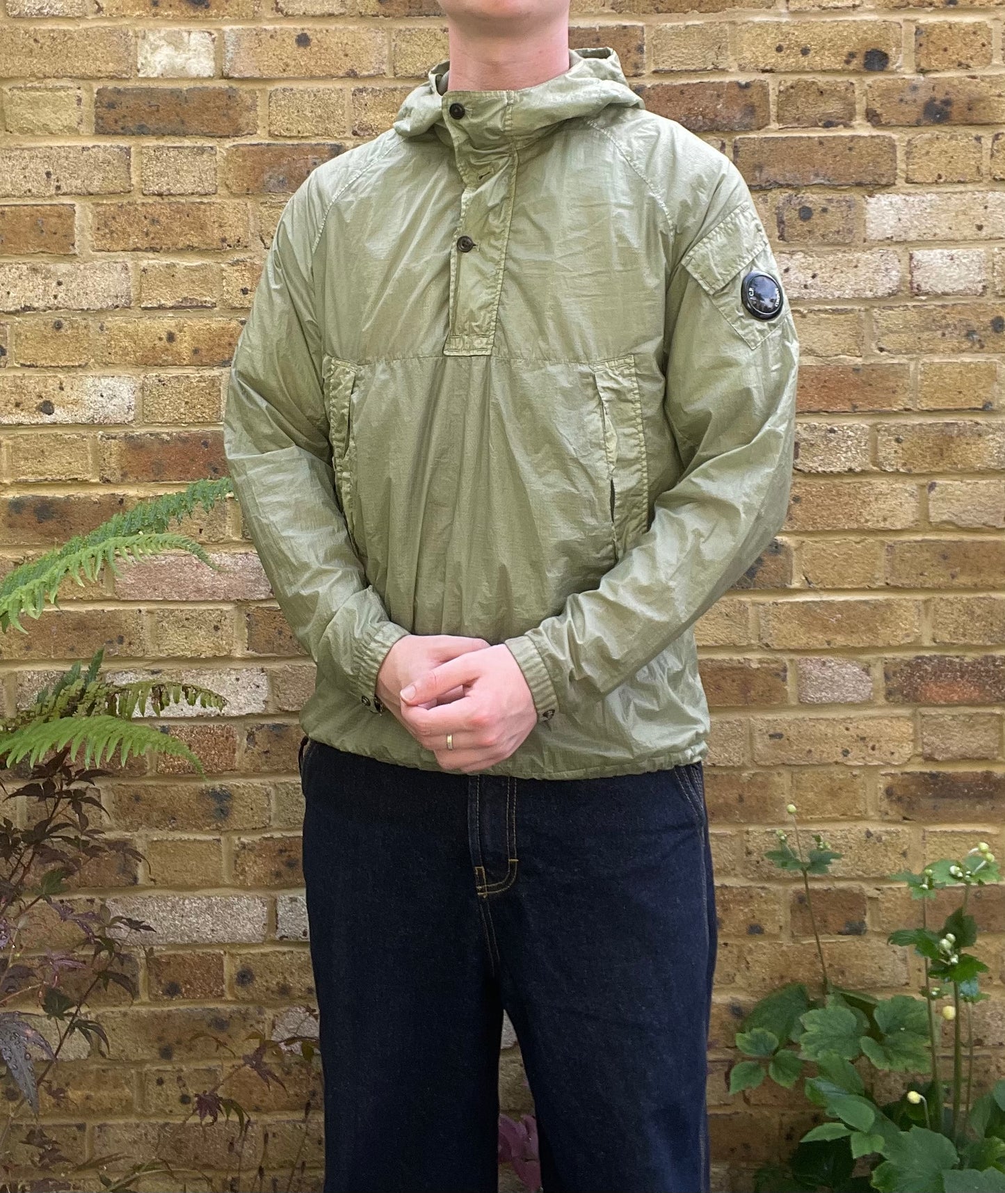 CP Company Chrome Half Zip Jacket