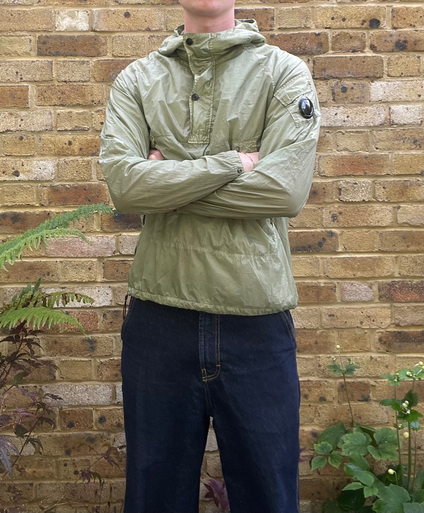 CP Company Chrome Half Zip Jacket