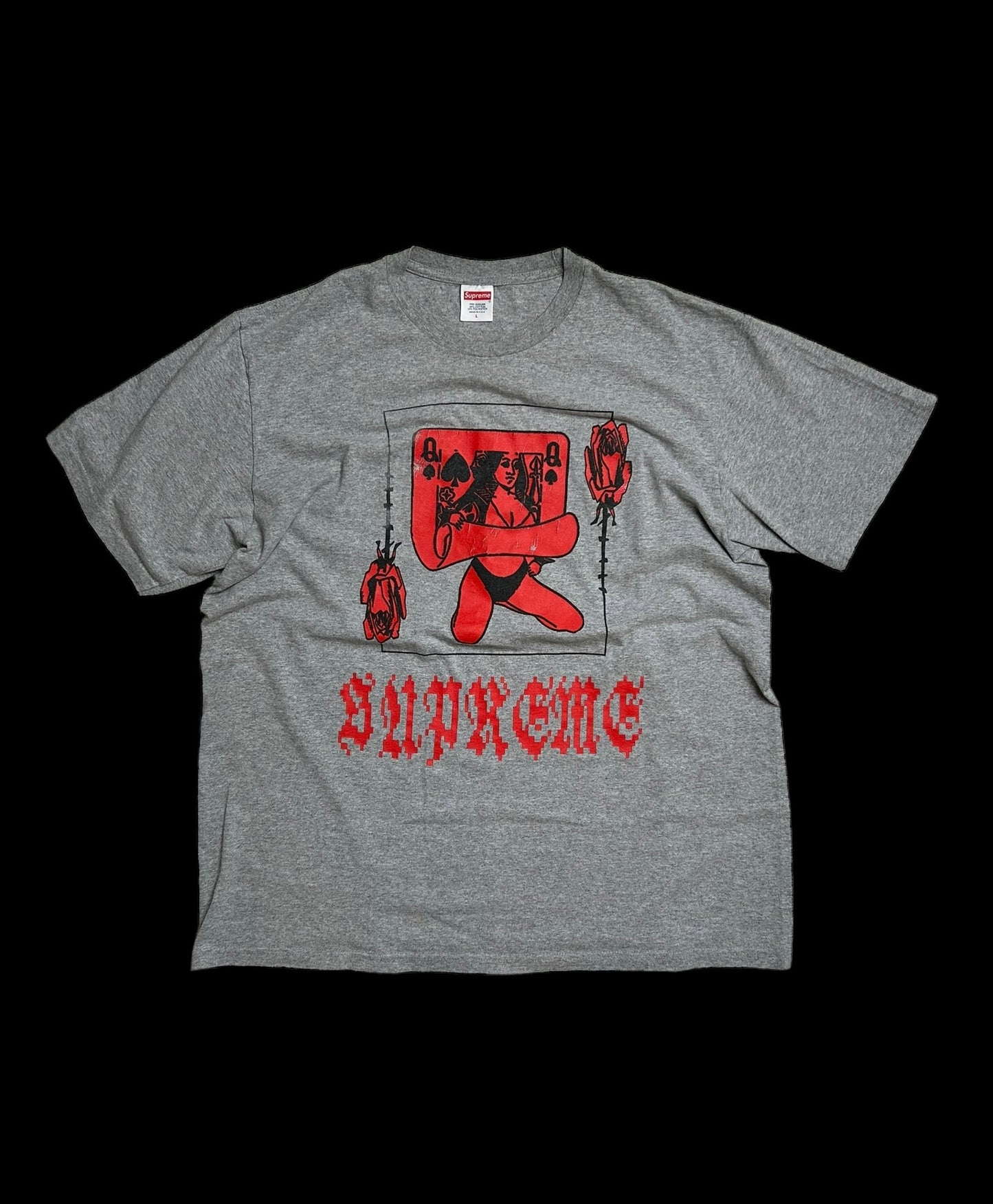 Supreme Queen of Spades T Shirt