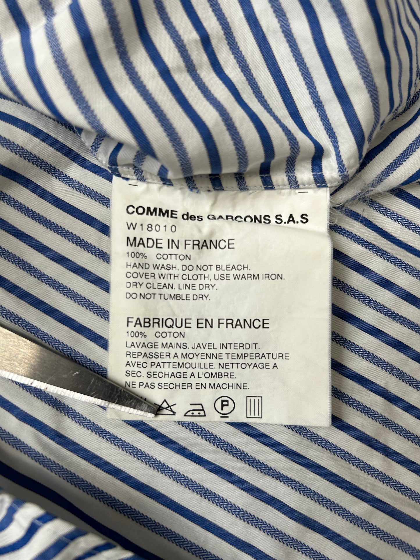 CDG Striped Shirt