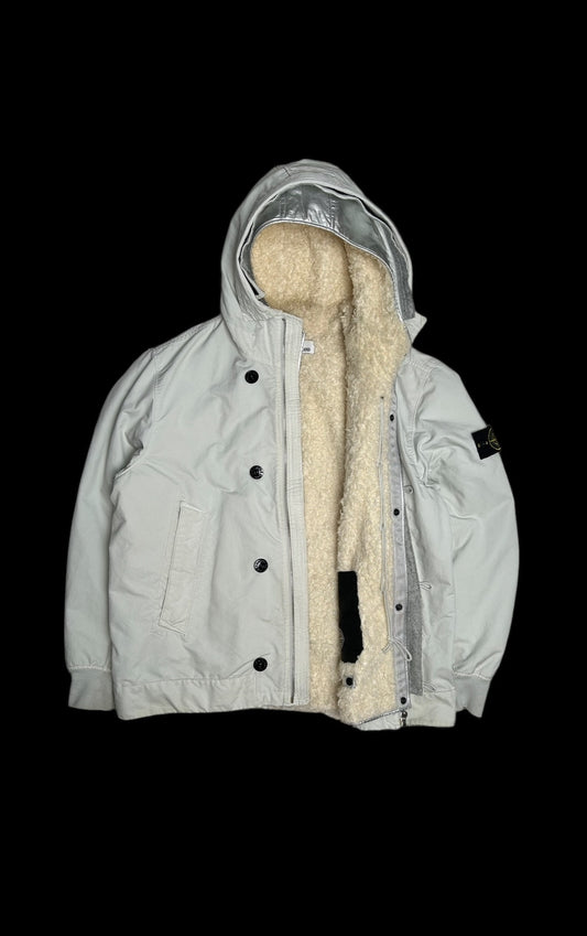 Stone Island David TC Jacket with Shearling Liner