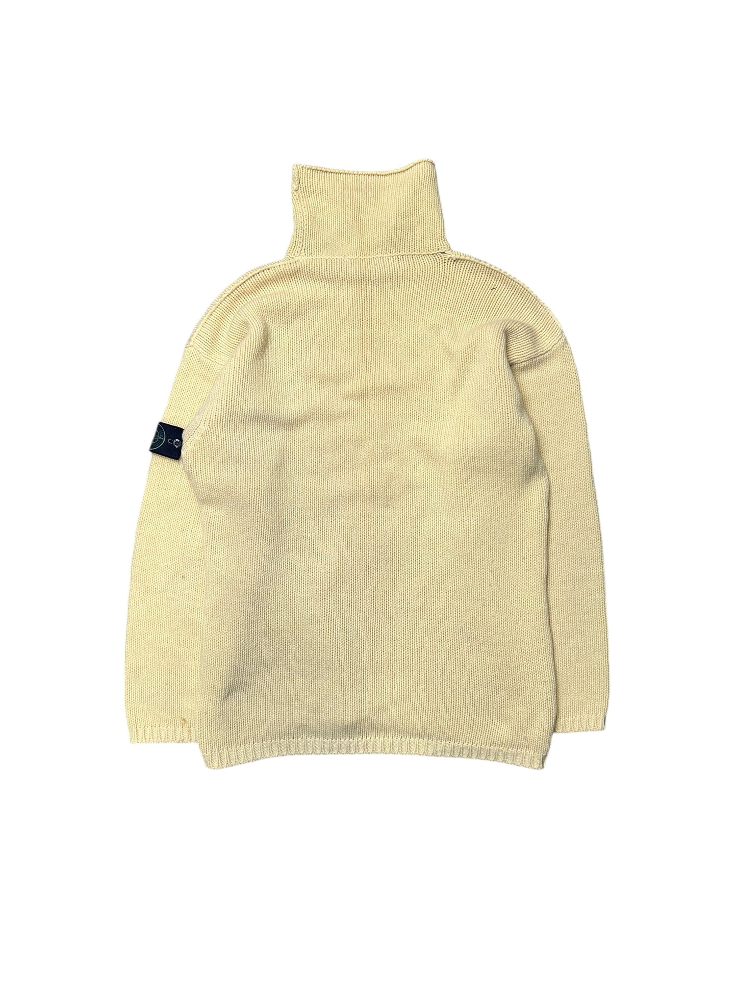 Vintage Stone Island High Neck Wool Jumper