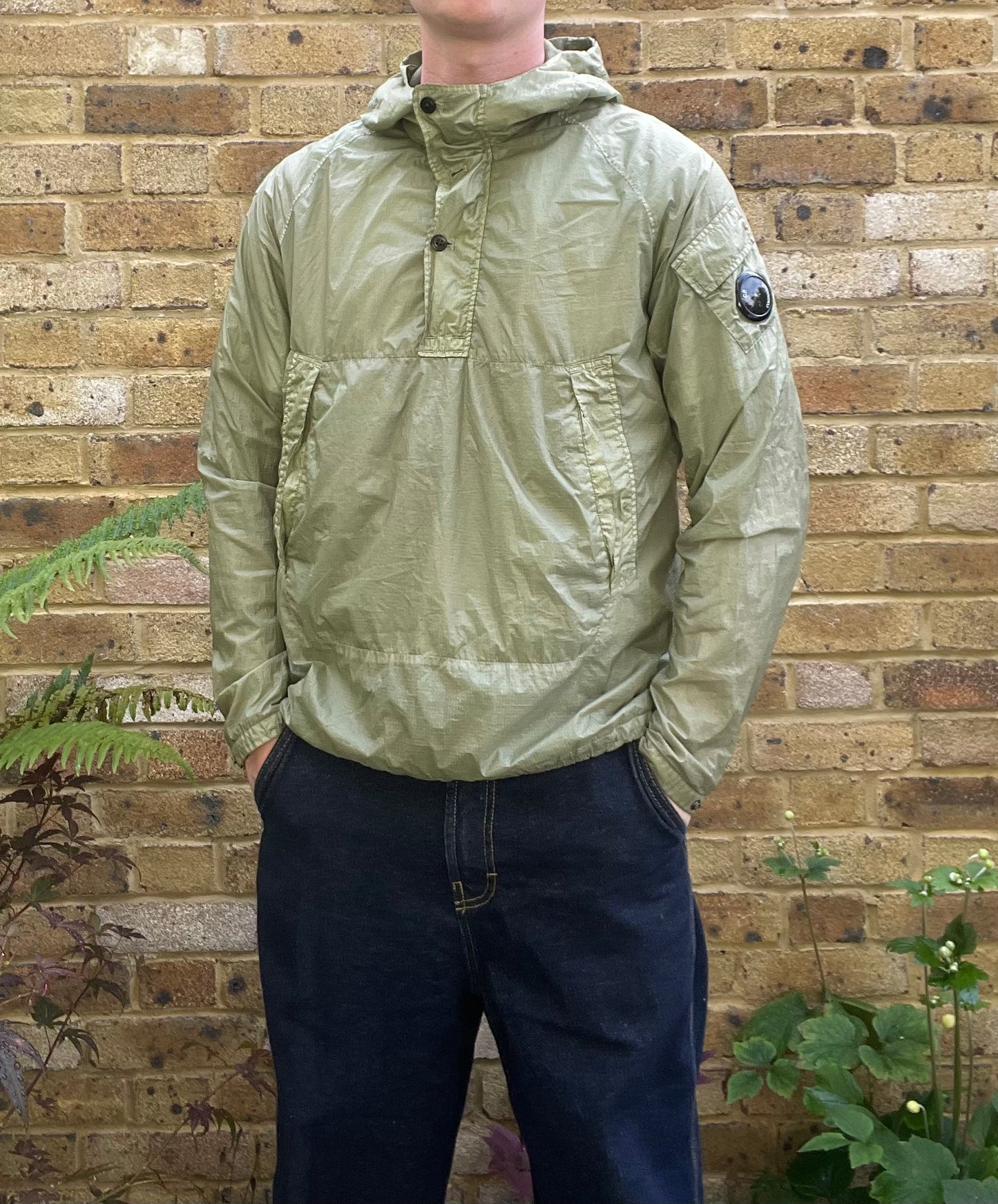 CP Company Chrome Half Zip Jacket