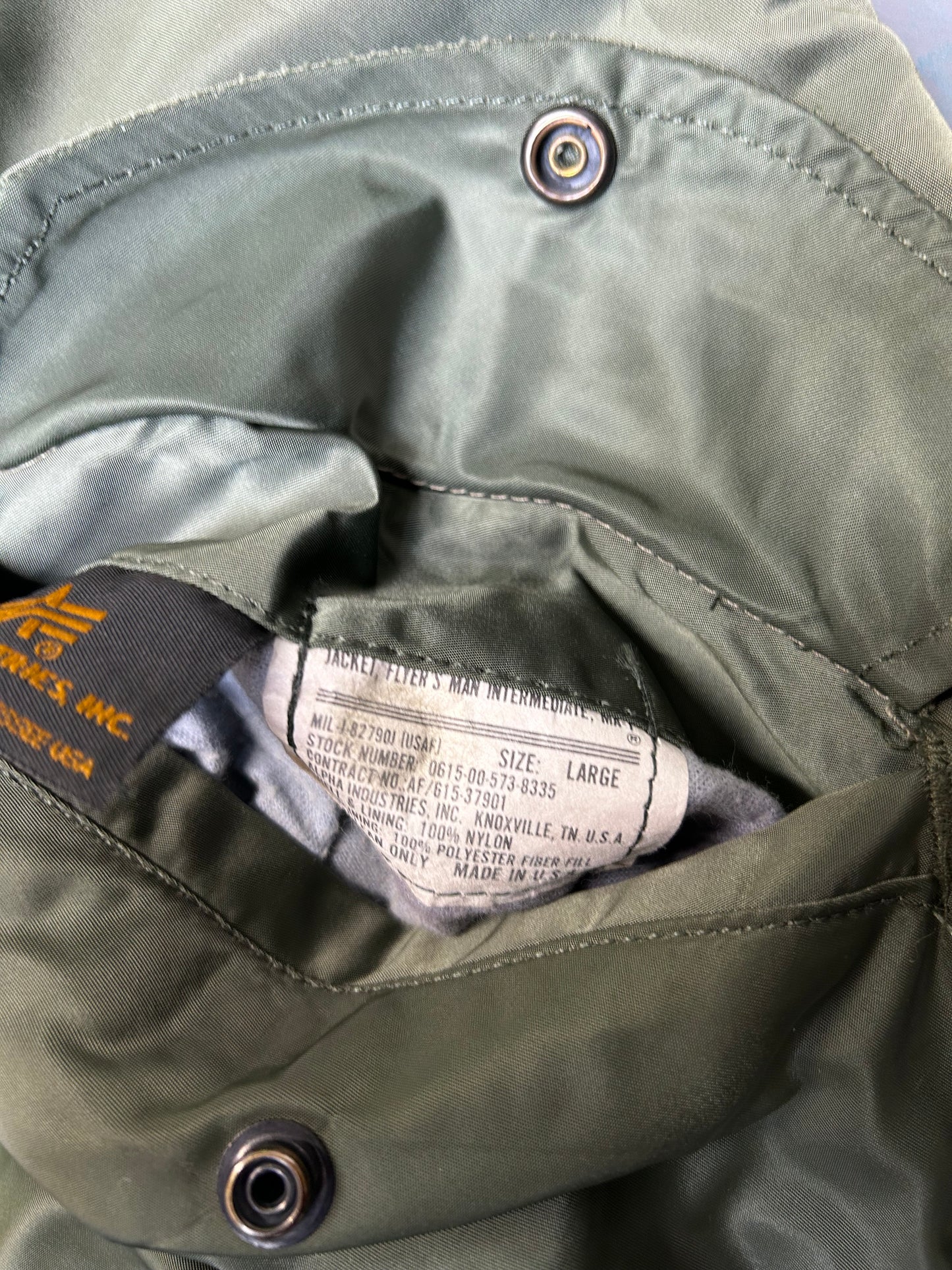 Vintage Alpha Industries Bomber Jacket